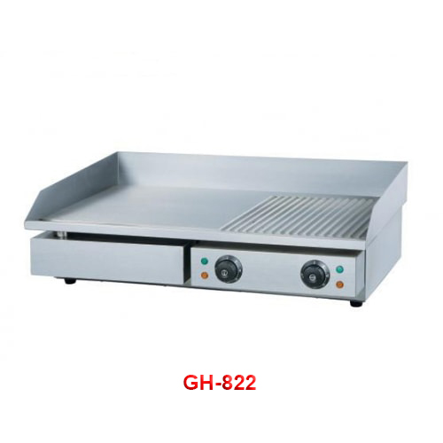 Bếp chiên nửa phẳng nửa nhám dùng điện GH-822 Bếp chiên nửa phẳng nửa nhám dùng điện GH-822