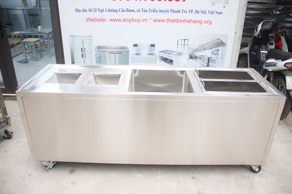 Bàn Gom Rác Thải thương hiệu ANYBUY; Mã sản phẩm BGRT