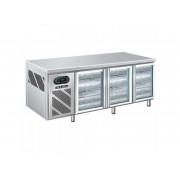 Bàn mát inox 3 cánh kính Berjaya B3D/C7/7 dài 2.1m