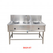 Bếp Á 2 Họng 1 Bầu Nước, Làm Mát Xả Tràn Bếp Á 2 Họng 1 Bầu Nước, Làm Mát Xả Tràn