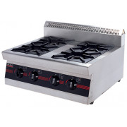 Bếp âu 4 họng gas WPS-4 (không có đánh lửa)