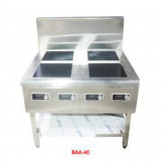 Bếp âu 4 họng dùng điện 5KW mỗi bếp BAA-4E
