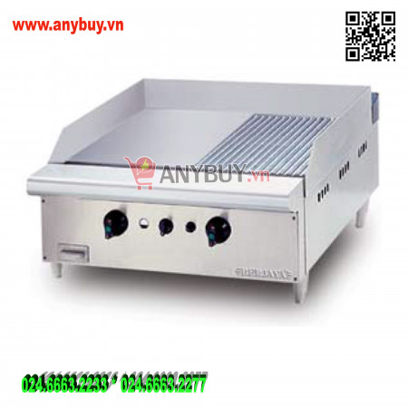 Bếp chiên rán phẳng dùng gas Berjaya GG2B12R