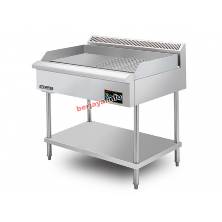 Bếp chiên rán phẳng nửa vân dùng điện EG5250HRFS-17 Bếp chiên rán phẳng nửa vân dùng điện EG5250HRFS-17