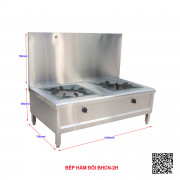 Bếp hầm công nghiệp 2 họng gas