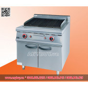 Bếp nướng than đá có tủ để đồ