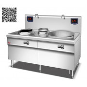 Bếp từ công nghiệp YS-Z400Y800 công suất 12KW+20KW