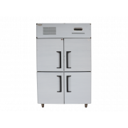 Tủ đông 4 cánh inox công nghiệp dung tích 1020L, model 1.0LG làm lạnh quạt gió Tủ đông 4 cánh inox công nghiệp dung tích 1020L, model 1.0LG làm lạnh quạt gió