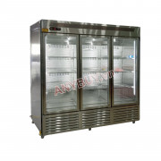 Tủ mát inox trưng bày 3 cánh kính MD-3CK