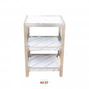 Kệ Inox 3 tầng KI-3T để Máy đun nước 60 lít