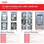 Vai Trò của Tủ Diệt Khuẩn Giày, Dép, Quần Áo của Happys