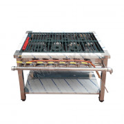 Bếp giàn gas công nghiệp Hàn Quốc 6 họng nhỏ