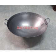 Chảo bếp từ công nghiệp mặt lõm Ø50cm