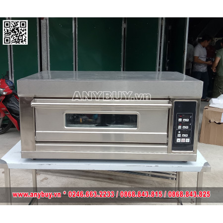 Lò nướng bánh công nghiệp 1 tầng dùng điện Lò nướng bánh công nghiệp 1 tầng dùng điện