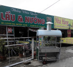 Sản phẩm lò nướng vịt 2 tầng 8 xiên do anybuy cung cấp