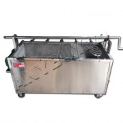 Lò quay vịt nướng inox kết hợp quay lợn LV-5N1Mv3 Lò quay vịt nướng inox kết hợp quay lợn LV-5N1Mv3