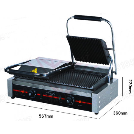 Máy kẹp bánh mì nướng đôi YE-813 Máy kẹp bánh mì nướng đôi YE-813