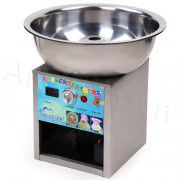 Máy làm kẹo bông di động dùng ắc quy + gas