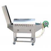 Máy nướng chả inox 10 xiên và quạt thổi LCH-10N1M