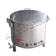 Nồi hấp inox công nghiệp dùng điện