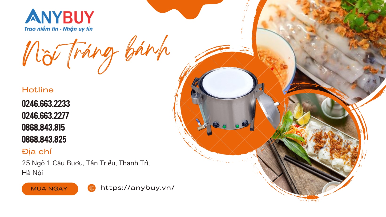 banner nồi tráng bánh ANYBUY
