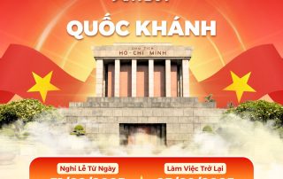 Thông Báo Lịch Nghỉ Lễ "Quốc Khánh 02/09" năm 2025