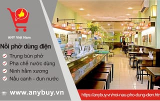 Thiết bị nồi nấu phở dùng điện