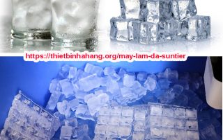 Máy làm Đá viên mini, SunTier S165A/W sản lượng đá 75Kg