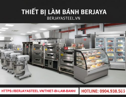 Vai trò “Thiết bị làm bánh Berjaya” đối với tiệm bánh và quầy bar