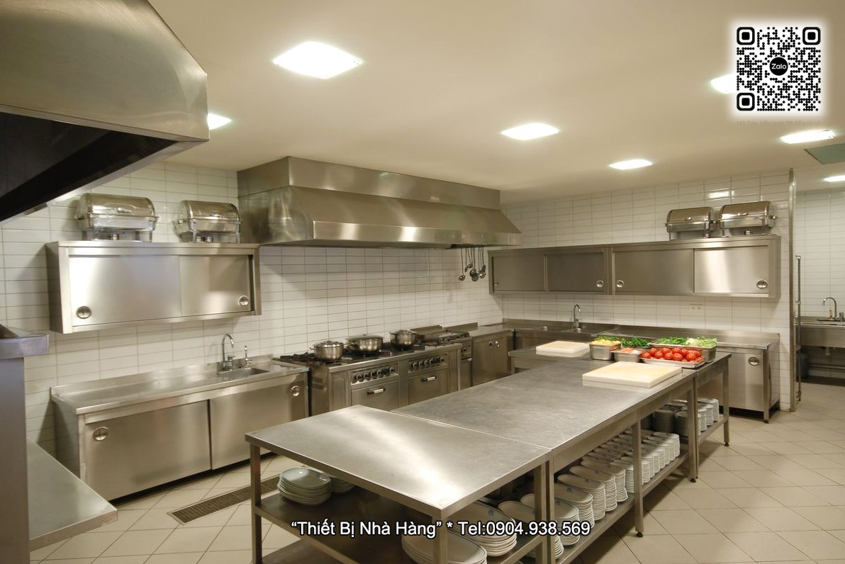 Nguyên tắc thiết kế khu bếp nhà hàng chuyên nghiệp