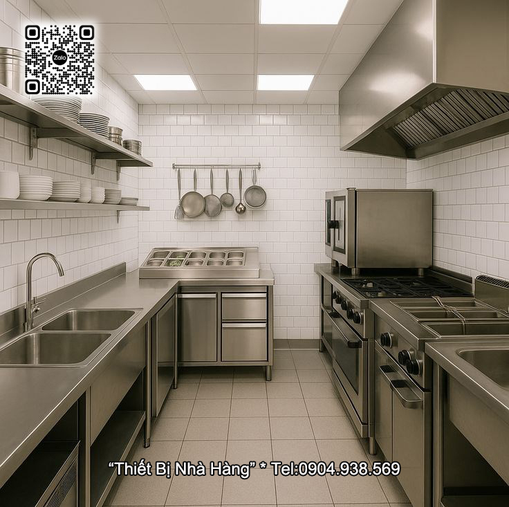 Nguyên tắc thiết kế khu bếp nhà hàng chuyên nghiệp