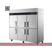 Tủ đông TURBO AIR 6 cánh inox nhập khẩu Hàn Quốc KF65-6 Tủ đông TURBO AIR 6 cánh inox nhập khẩu Hàn Quốc KF65-6