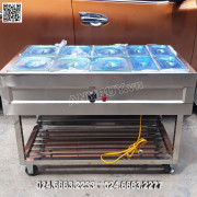 Tủ giữ nóng thức ăn - Tủ trưng bày thức ăn 10 khay