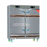 Tủ nấu cơm điện tử 24 khay kết hợp gas Tủ nấu cơm điện tử 24 khay kết hợp gas