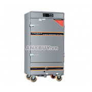 Tủ nấu cơm điện tử 12 khay kết hợp gas Tủ nấu cơm điện tử 12 khay kết hợp gas